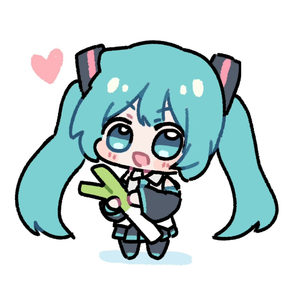 Miku初音未来萌萌哒表情包头像