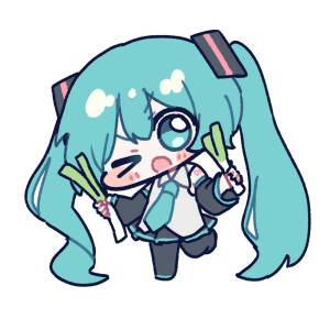 初音未来布娃娃表情包图片