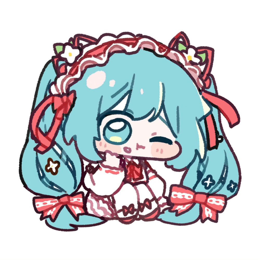 Miku初音未来萌萌哒表情包头像