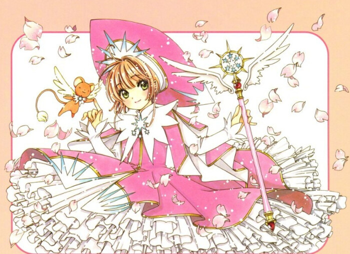 魔卡少女樱百变小樱原画集- 堆糖