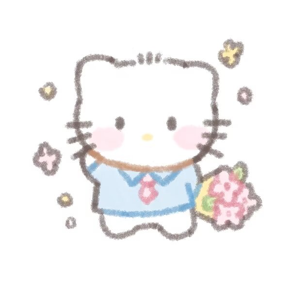 Hello Kitty～❤
画师微博：旺小旺ovo