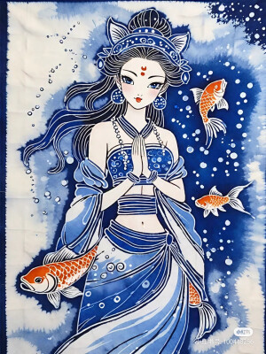 重彩画