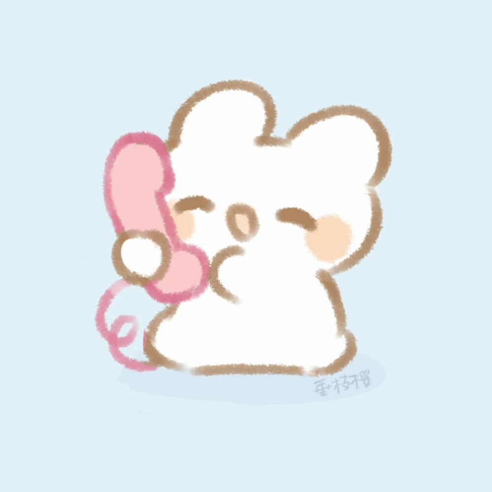 可爱小动物手绘情头