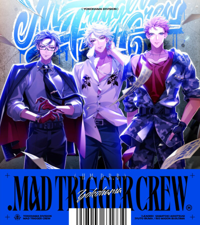 催眠麦克风
MAD TRIGGER CREW新专 7/24发售
Backbone 碧棺左馬刻
Awake 入間銃兎
NO WAR 毒島mason理鶯
Time For Heroes drama