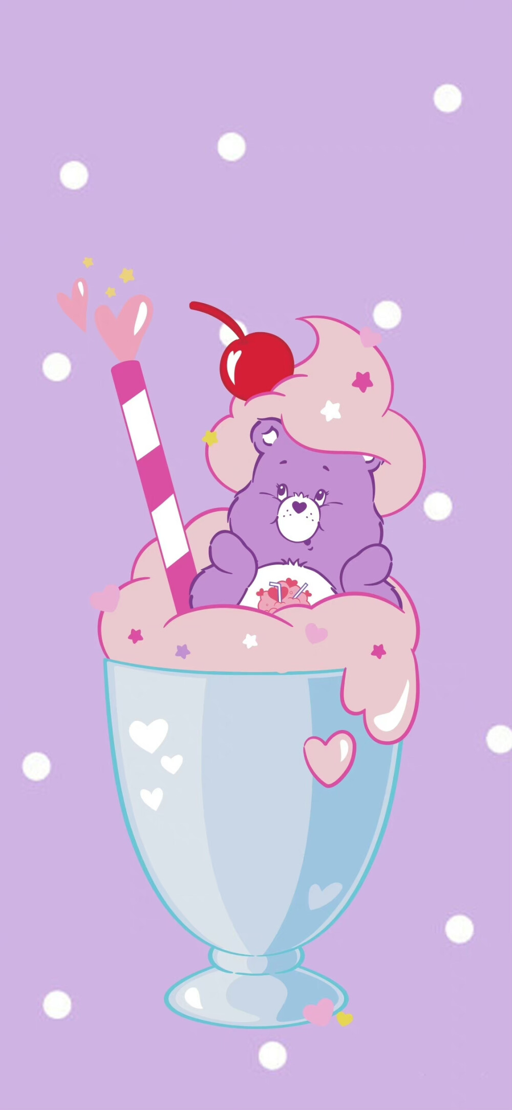 carebears爱心熊卡通手机壁纸​​​