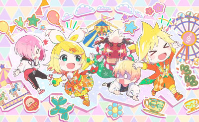 版权绘&世界计划 多彩舞台