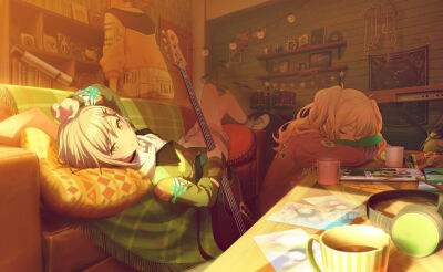 版权绘&世界计划 多彩舞台