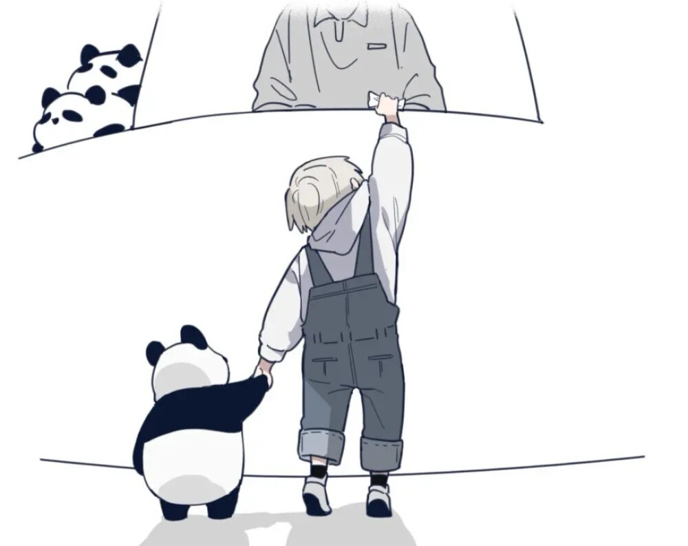 狗卷棘与熊猫
