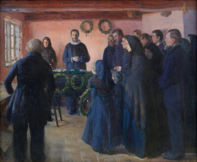 丹麦艺术家 安娜·安切尔（Anna Ancher，1859年-1935年），绘画作品欣赏。