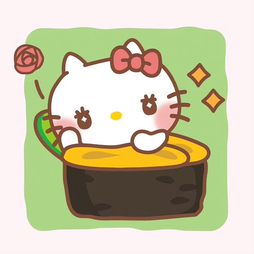 HelloKitty可食用头像​​​