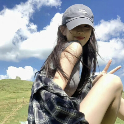 清新女头