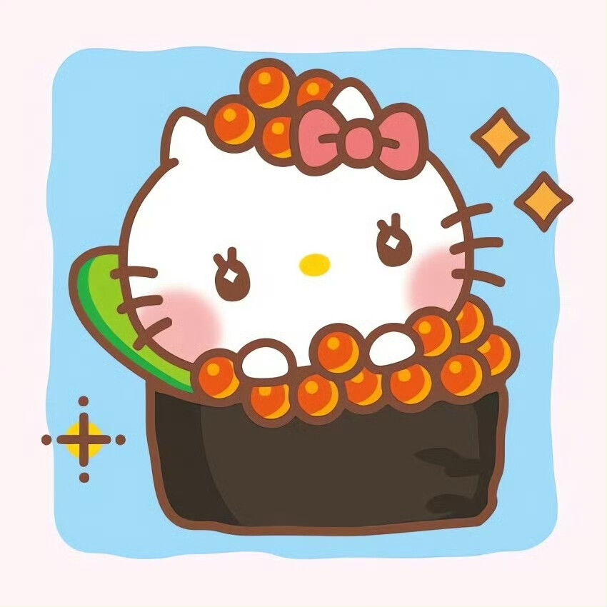 HelloKitty可食用头像​​​