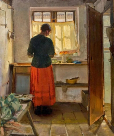 丹麦艺术家 安娜·安切尔（Anna Ancher，1859年-1935年），绘画作品欣赏。