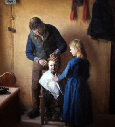 丹麦艺术家 安娜·安切尔（Anna Ancher，1859年-1935年），绘画作品欣赏。