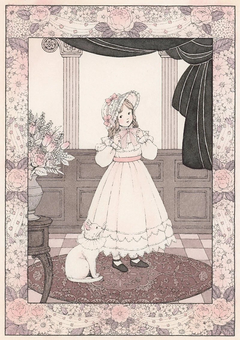 童话绘本风格 少女插画
画师：Sekiguchi Yoshimi