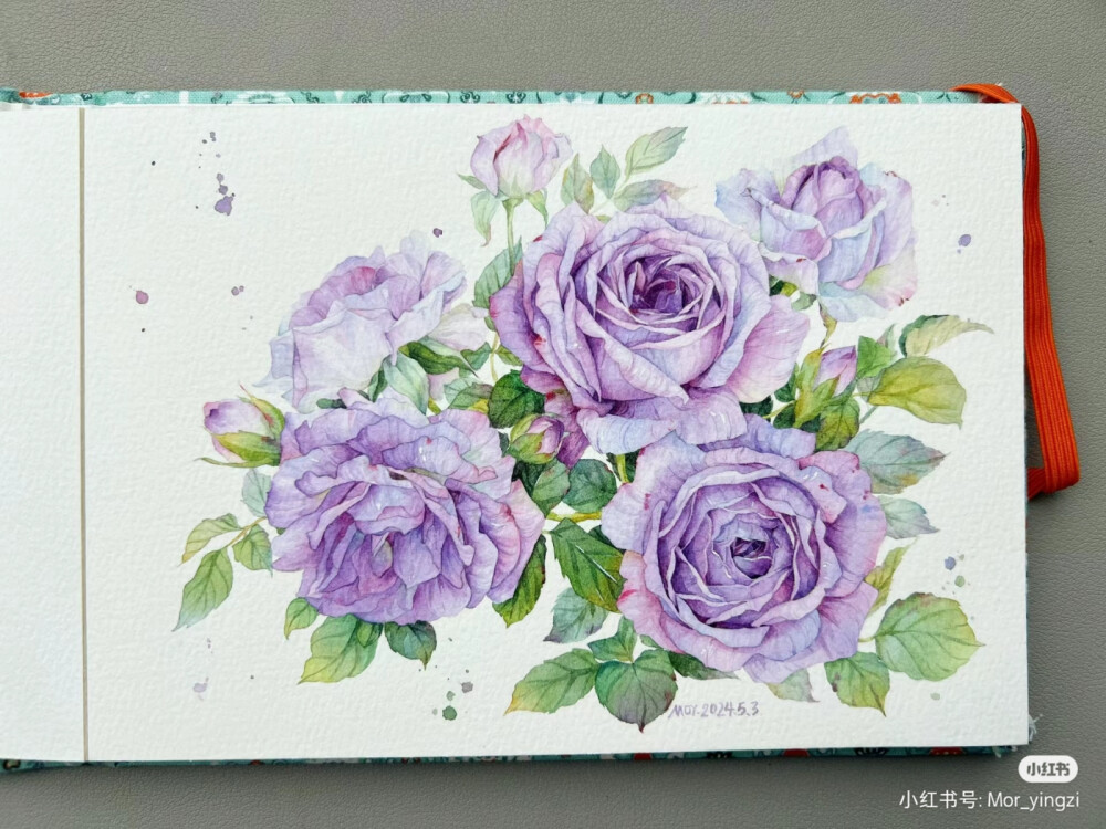 水彩花花