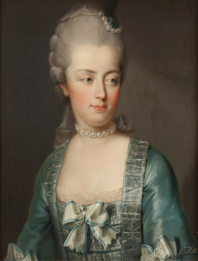玛丽·安托瓦内特，约瑟夫·希克尔，1773 ，瑞典国家肖像馆