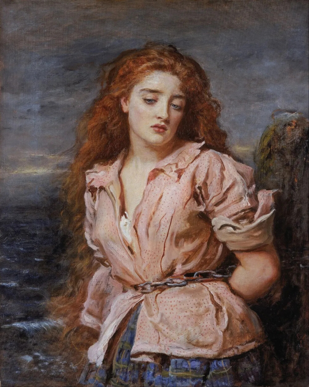 索尔韦的殉难者
约翰·埃弗雷特·米莱
1871年，布面油画
70.5cm x 56.5cm
英国利物浦国家博物馆，沃克美术馆
