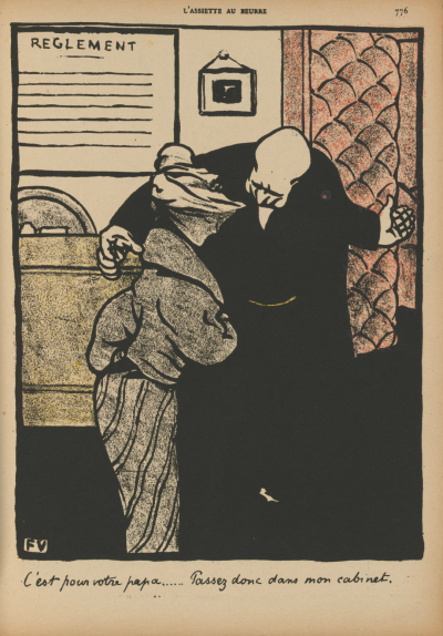 It’s About Your Father(C'est pour votre papa),1902,Transfer lithograph in three colours on wove paper,32x25cm