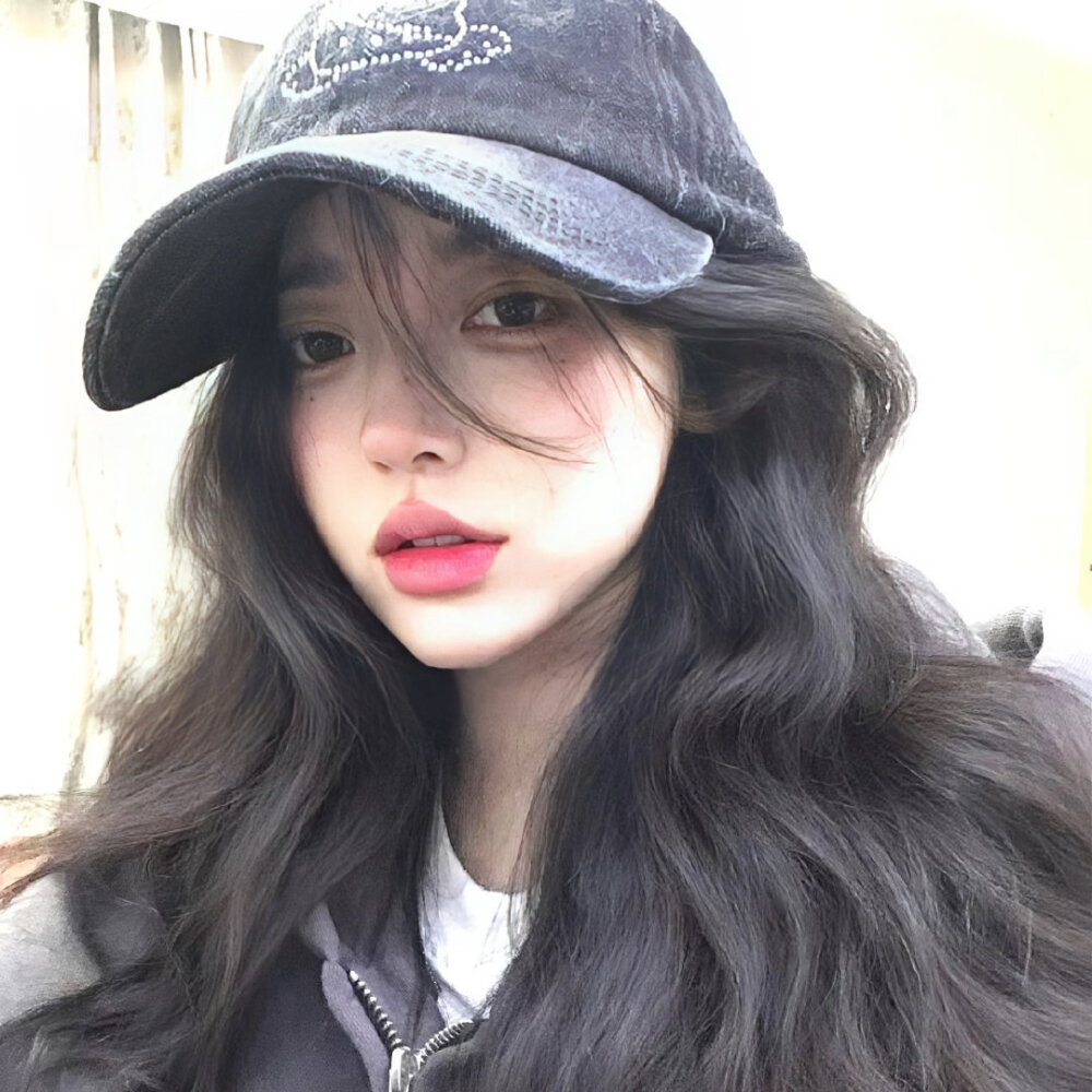 真人女头ins风头像氛围感