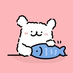 线条小狗头像