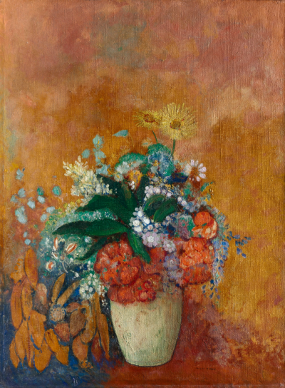 Vase of Flowers,1905,Oil on fabric,90.8x62.2x10.2cm