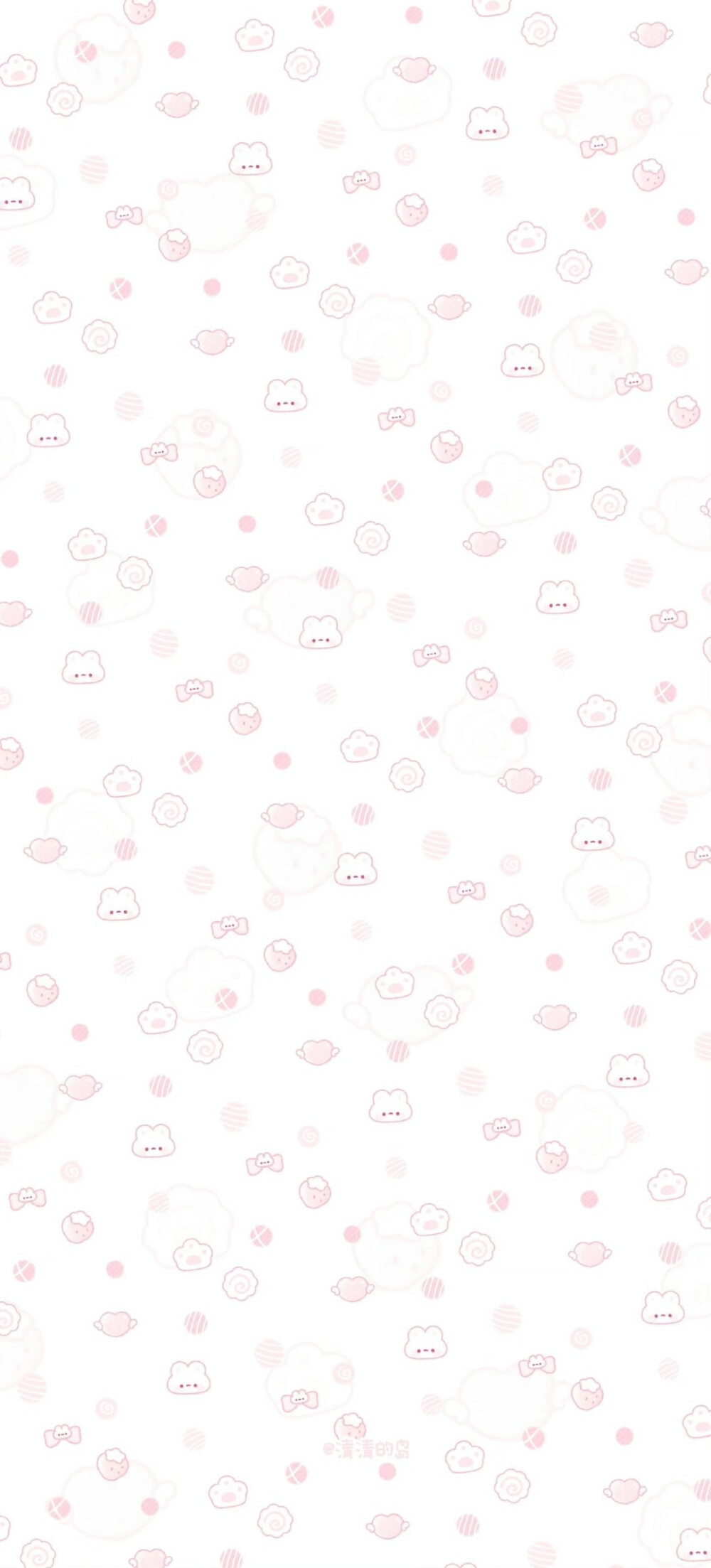 ins风白色锁屏壁纸聊天背景