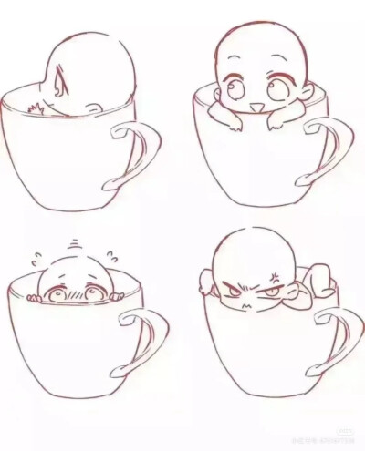 绘画人物模板素材06