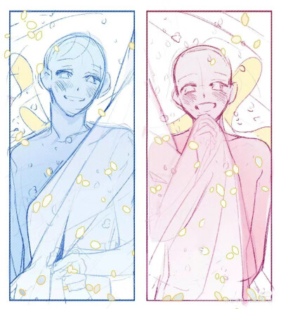 绘画人物模板素材05