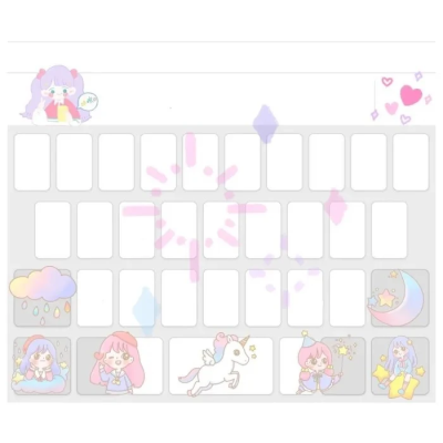 拼音26键背景图