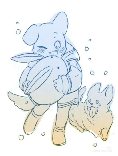 绘画人物模板素材02