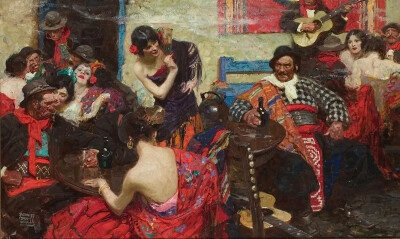 美国艺术家 迪恩·康威尔（Dean Cornwell，1892年－1960年）绘画作品欣赏。