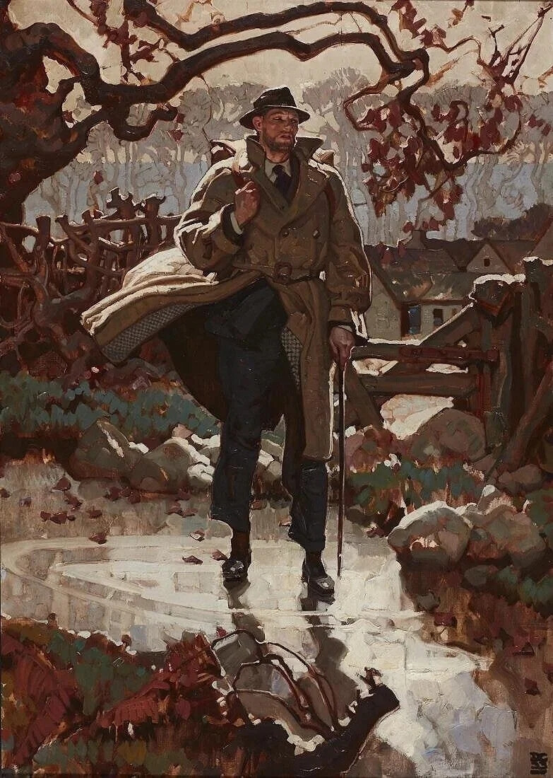 美国艺术家 迪恩·康威尔（Dean Cornwell，1892年－1960年）绘画作品欣赏。