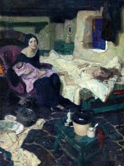 美国艺术家 迪恩·康威尔（Dean Cornwell，1892年－1960年）绘画作品欣赏。