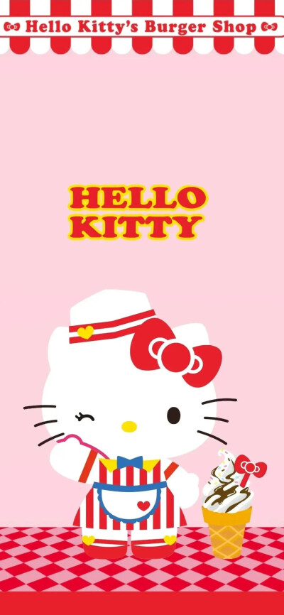 HelloKitty 壁纸+锁屏套图‖世界破破烂烂，小猫缝缝补补