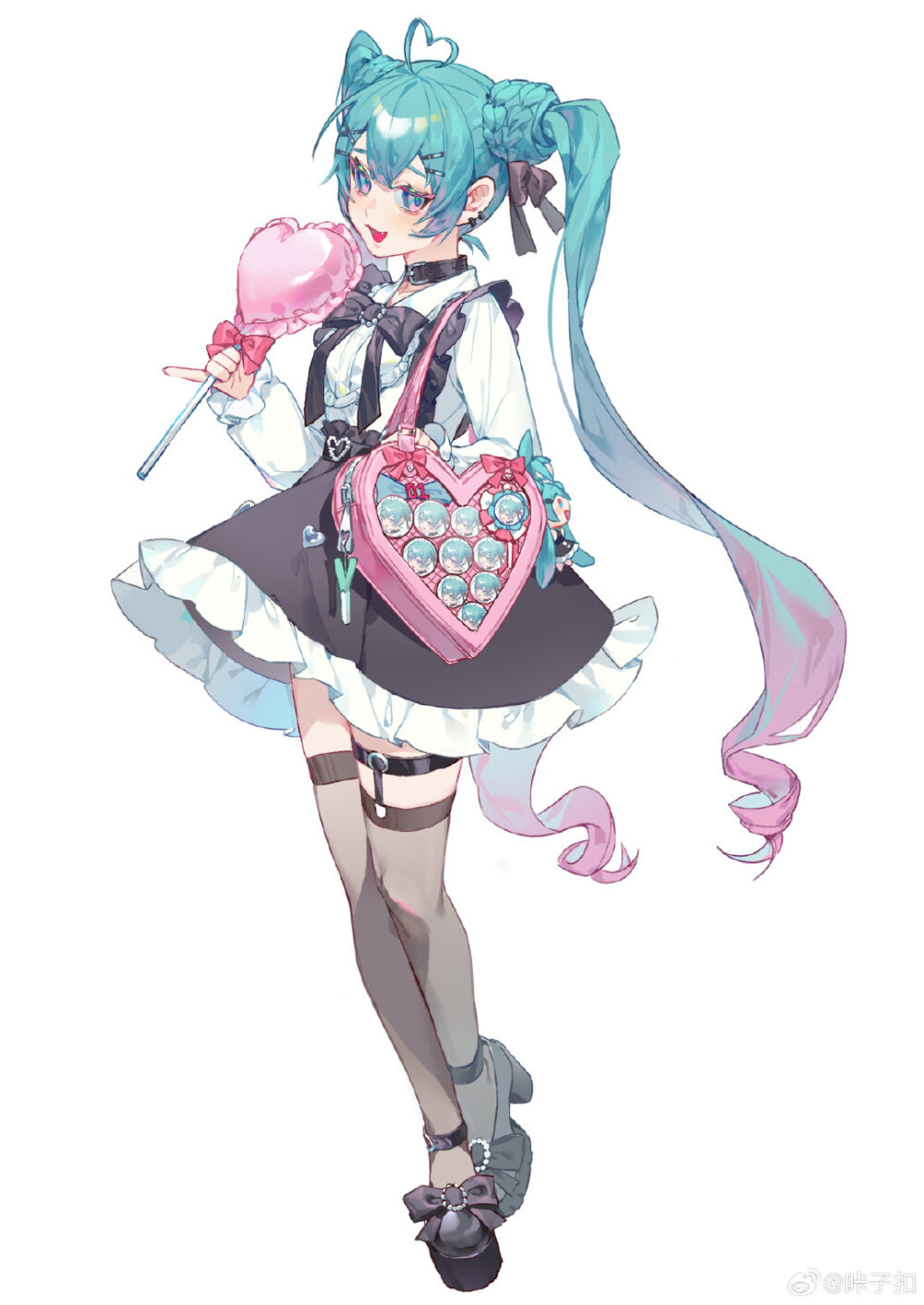 初音未来
画师：咔子扣