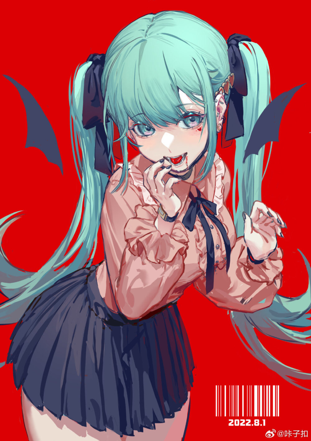 初音未来
画师：咔子扣