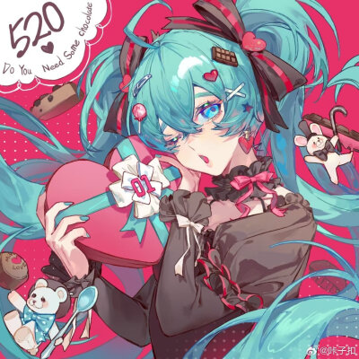 初音未来
画师：咔子扣