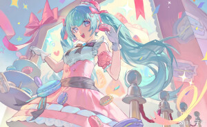 初音未来
画师：咔子扣