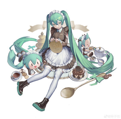 初音未来
画师：咔子扣