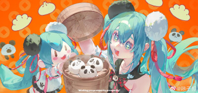 初音未来
画师：咔子扣