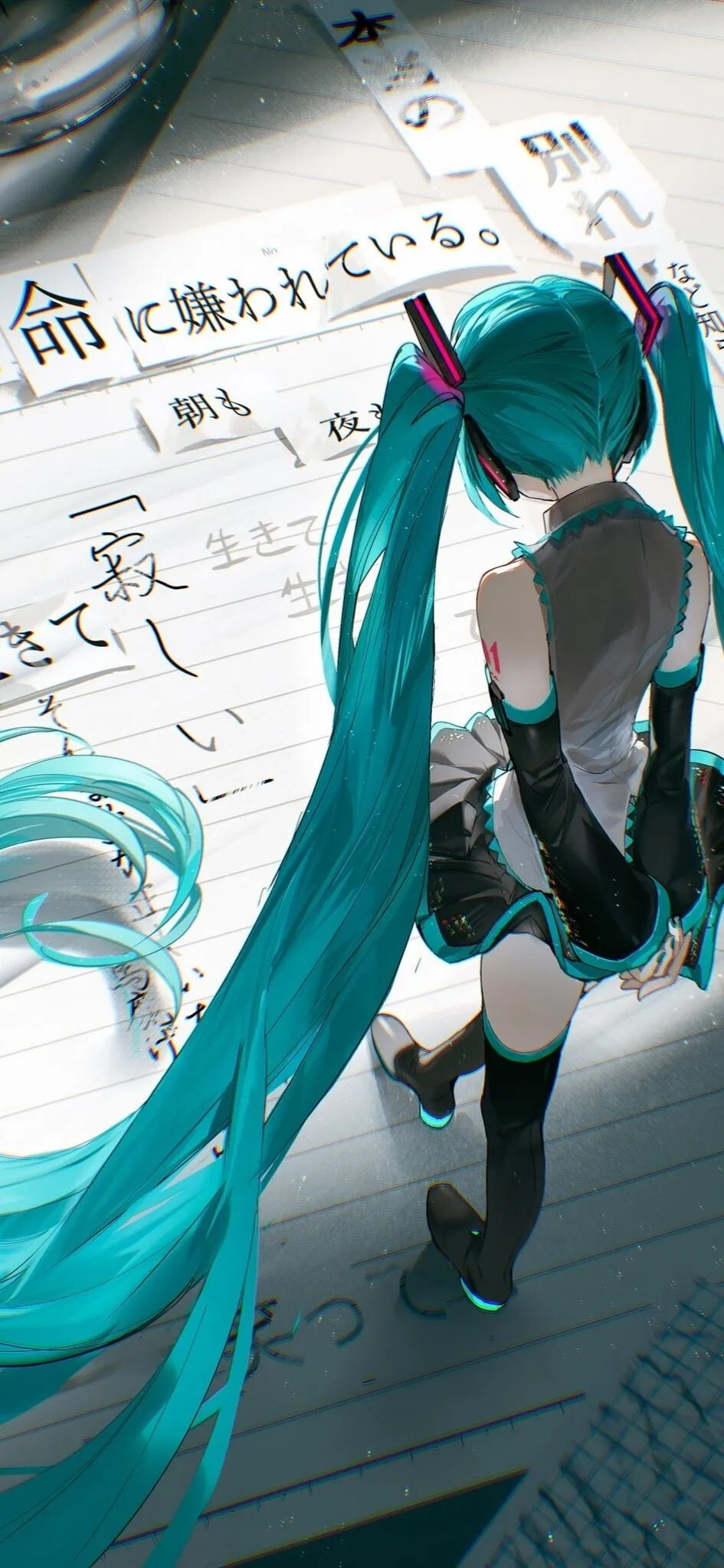 初音未来 蕾塞手机壁纸