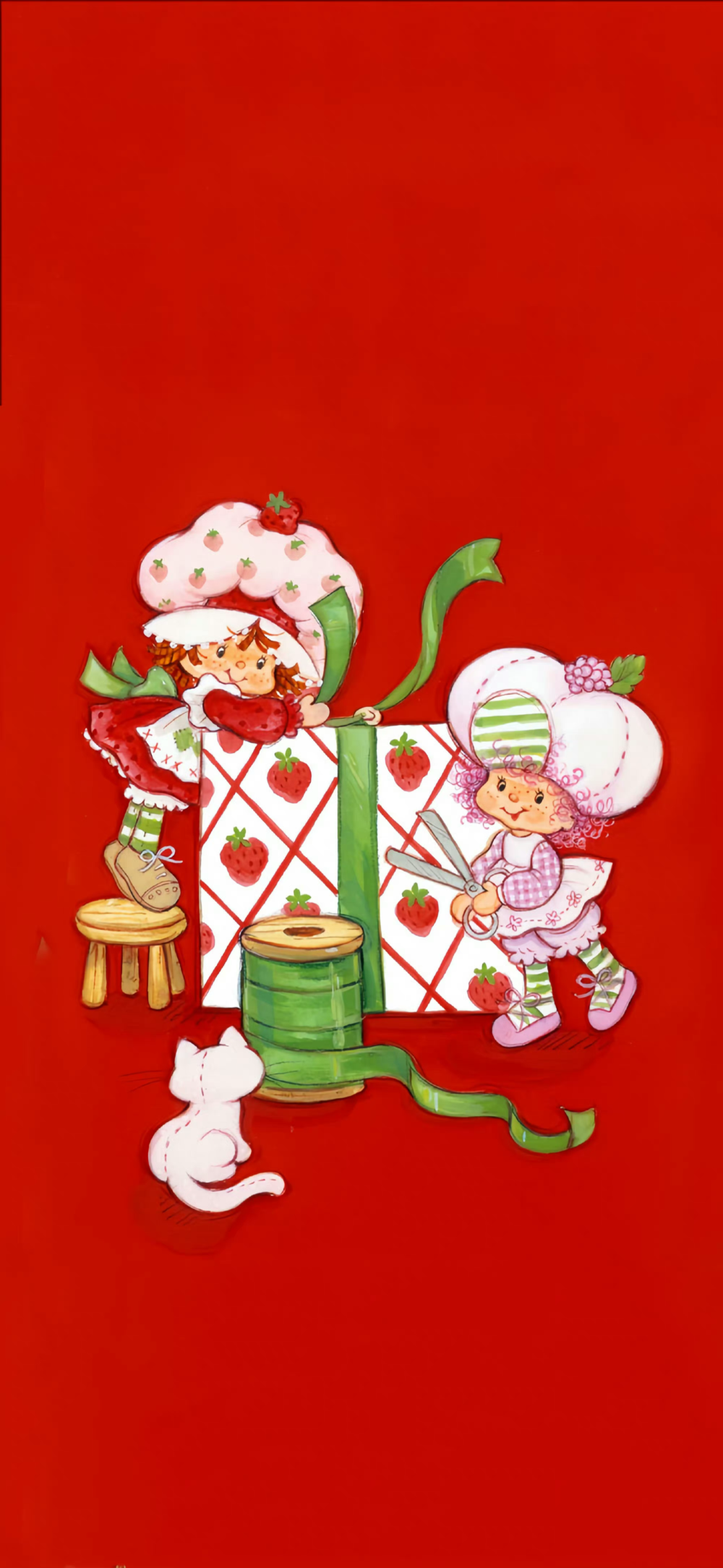 草莓女孩 壁纸