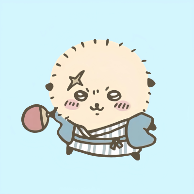 chiikawa 獭师 乒乓球