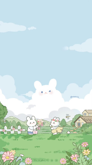 iPad壁纸║治愈系插画
图源：meeca