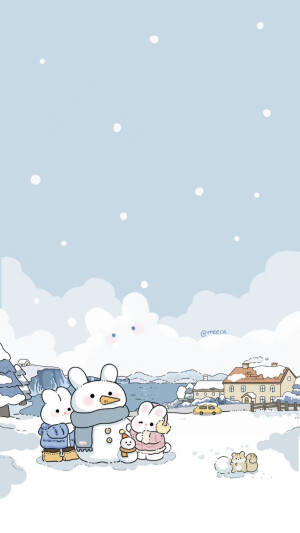 iPad壁纸║治愈系插画
图源：meeca