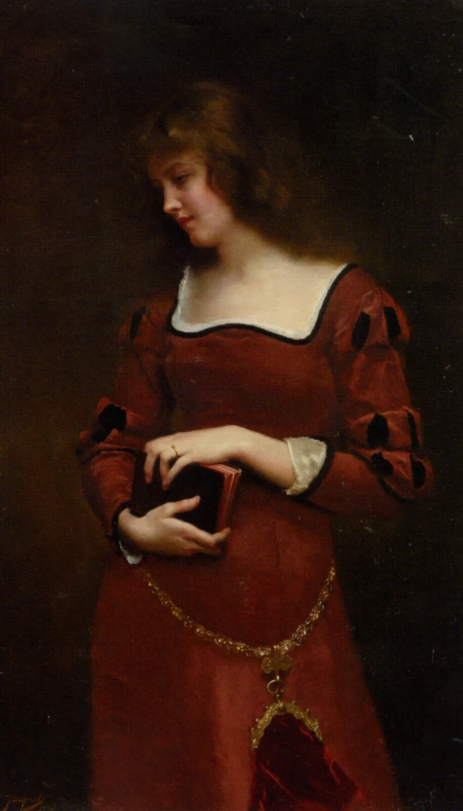 古斯塔夫·让·雅凯特（Gustave Jean Jacquet），是19世纪法国著名的油画艺术家，他以才华横溢而闻名，也被誉为古典主义巨匠威廉·布格罗（William Bouguereau）最杰出的学生之一。