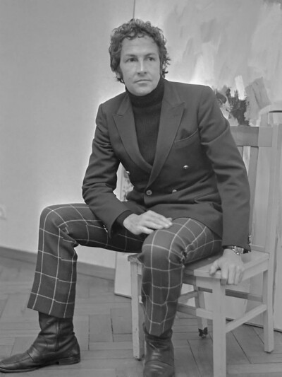 1968年的罗伯特·劳森伯格（Robert Rauschenberg）
