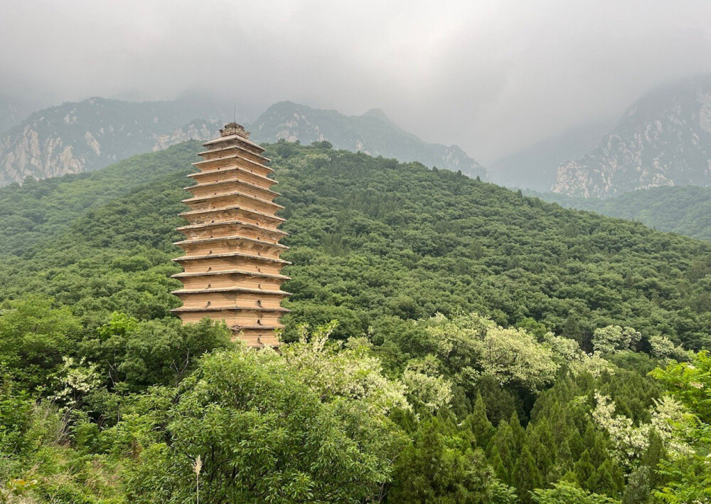 豫 嵩山 法王寺塔