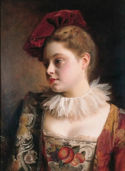 古斯塔夫·让·雅凯特（Gustave Jean Jacquet），是19世纪法国著名的油画艺术家，他以才华横溢而闻名，也被誉为古典主义巨匠威廉·布格罗（William Bouguereau）最杰出的学生之一。